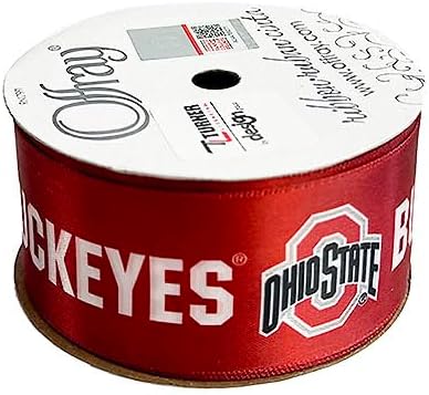 Ohio State 1.5" NCAA Ribbon