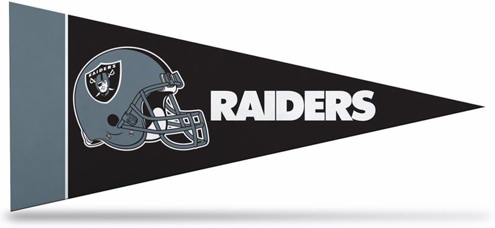 Las Vegas Raiders, Mini Pennants Pack, Licensed by Rico