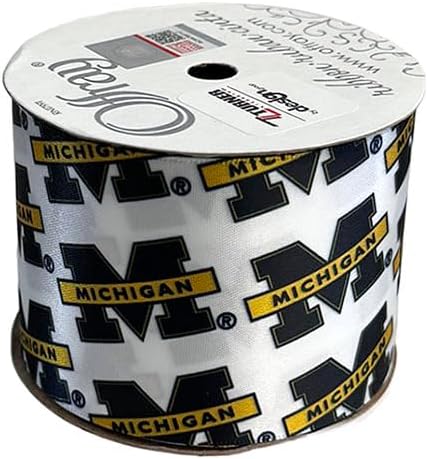 Michigan Wolverines 2.5" NCAA Ribbon