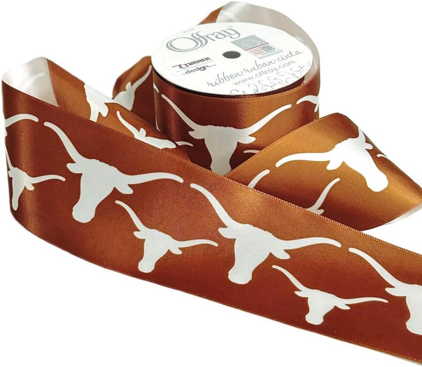 Texas Longhorns 2.5" NCAA Ribbon