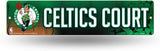 Boston Celtics, Plastic 4" x 16" Street Sign, Licensed by Rico