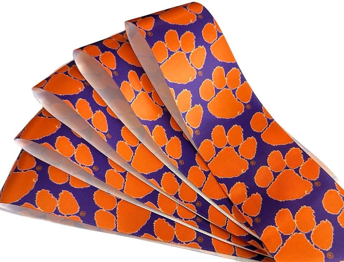 Clemson 2.5" NCAA Ribbon