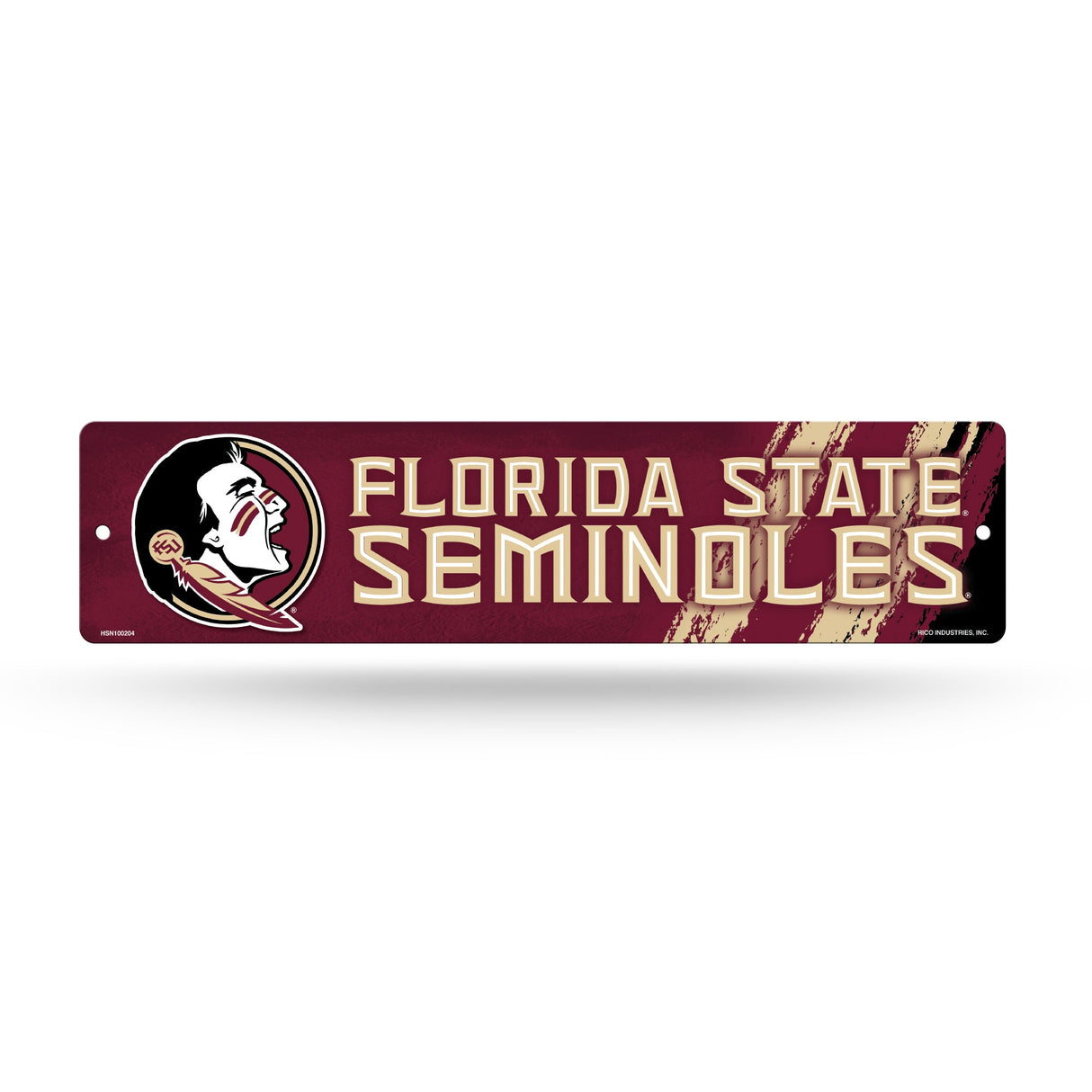 Florida State Seminoles, HSN Street Sign (Plastic), Licensed by Rico