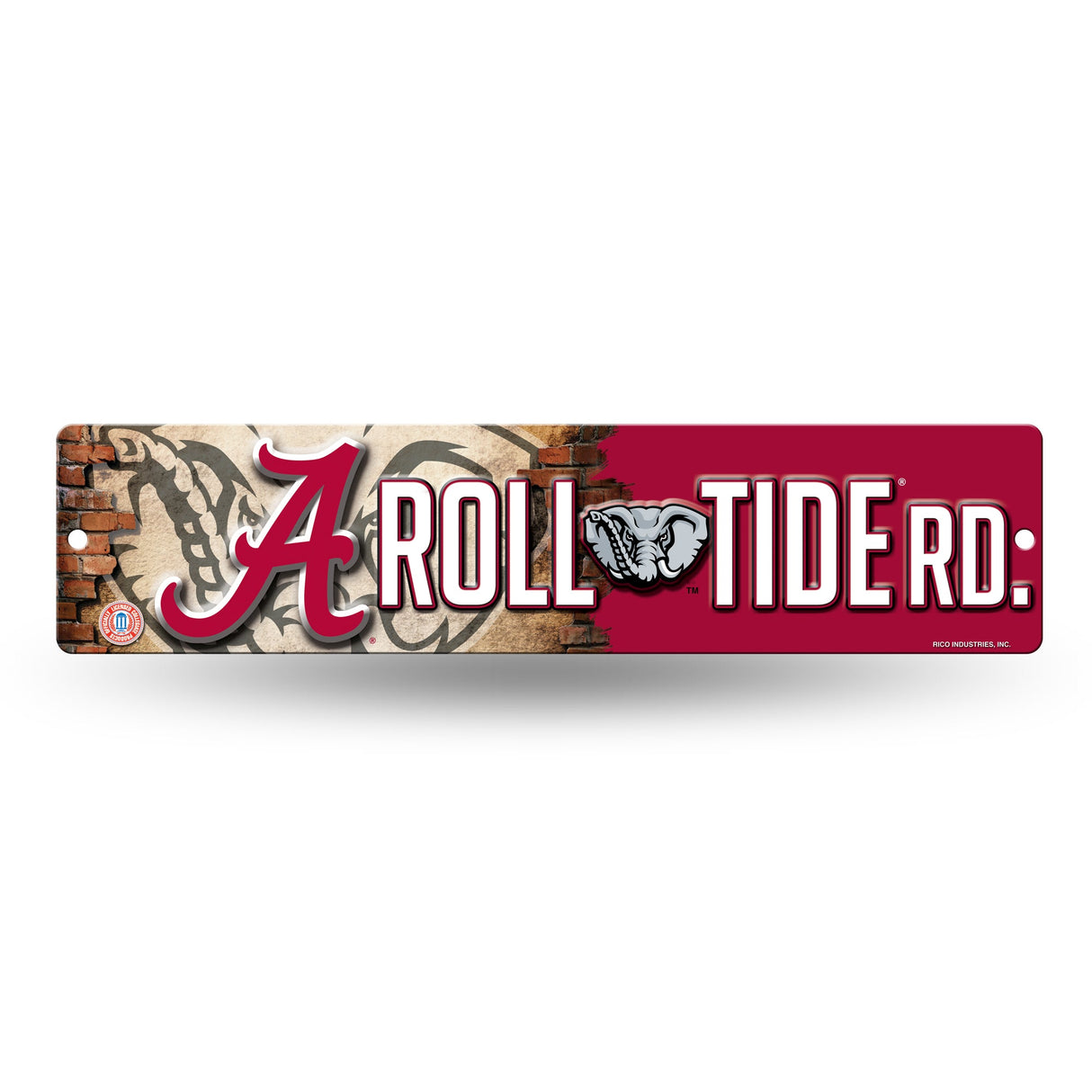 Alabama Crimson Tide, HSN Street Sign (Plastic), Licensed by Rico