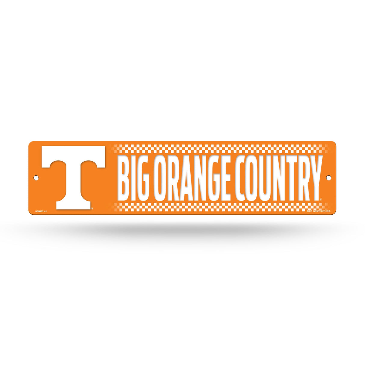 Tennessee Volunteers, HSN Street Sign (Plastic), Licensed by Rico