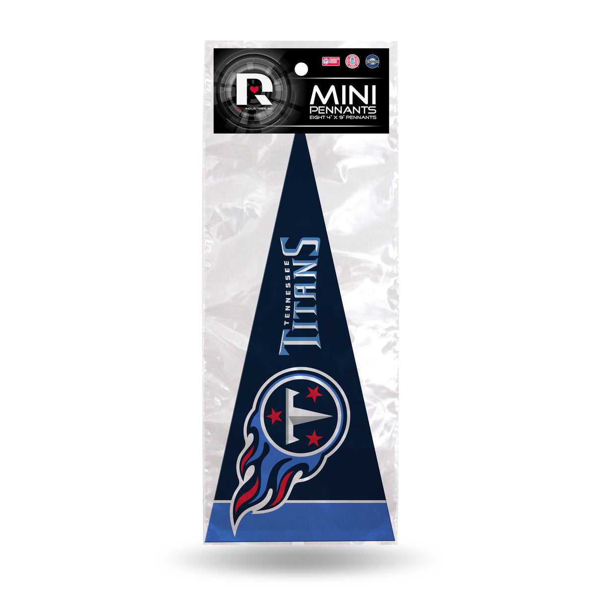 Tennessee Titans, Mini Pennants Pack, Licensed by Rico