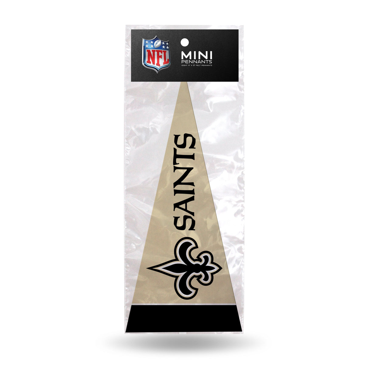 New Orleans Saints, Mini Pennants Pack, Licensed by Rico