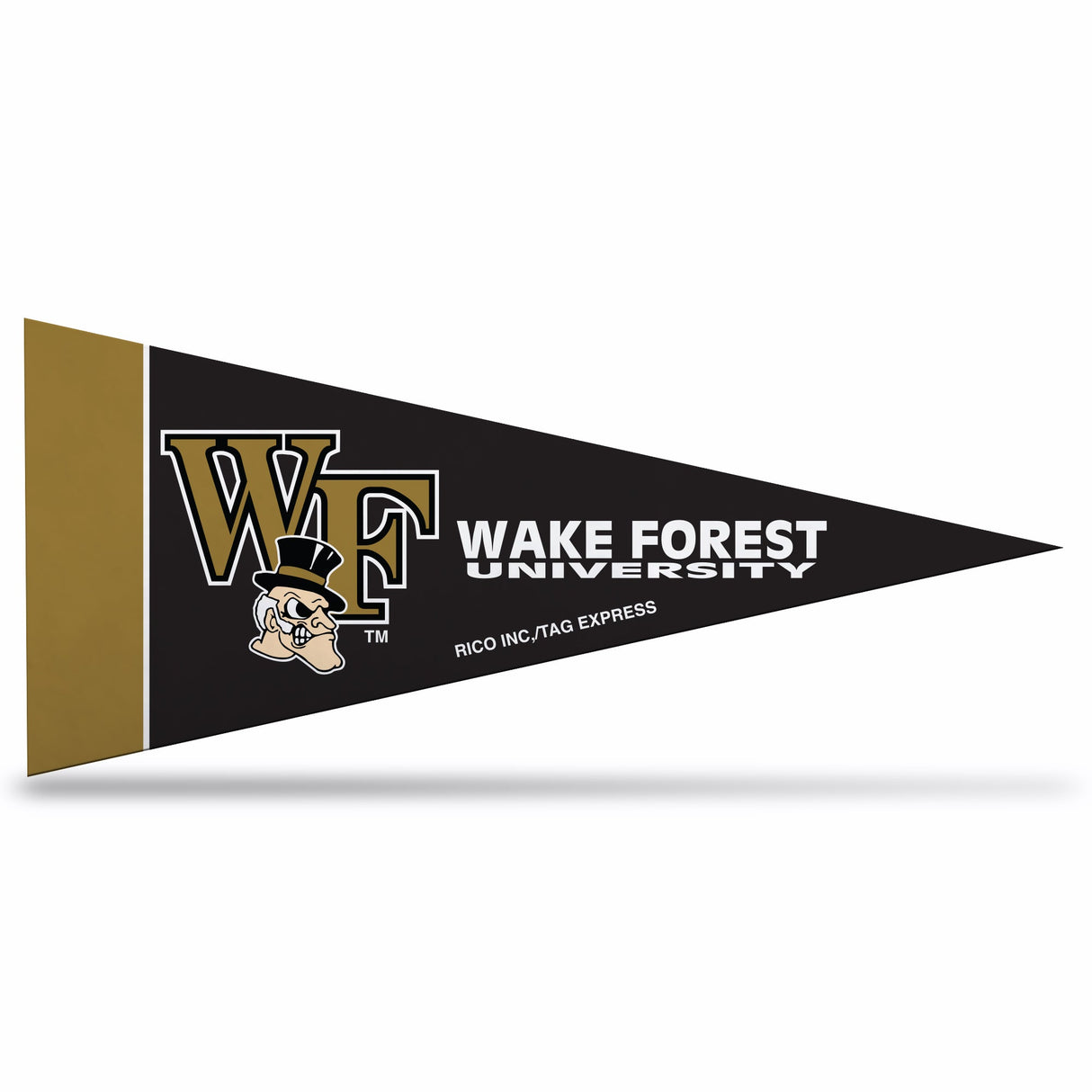 Wake Forest Demon Deacons, Mini Pennants Pack, Licensed by Rico