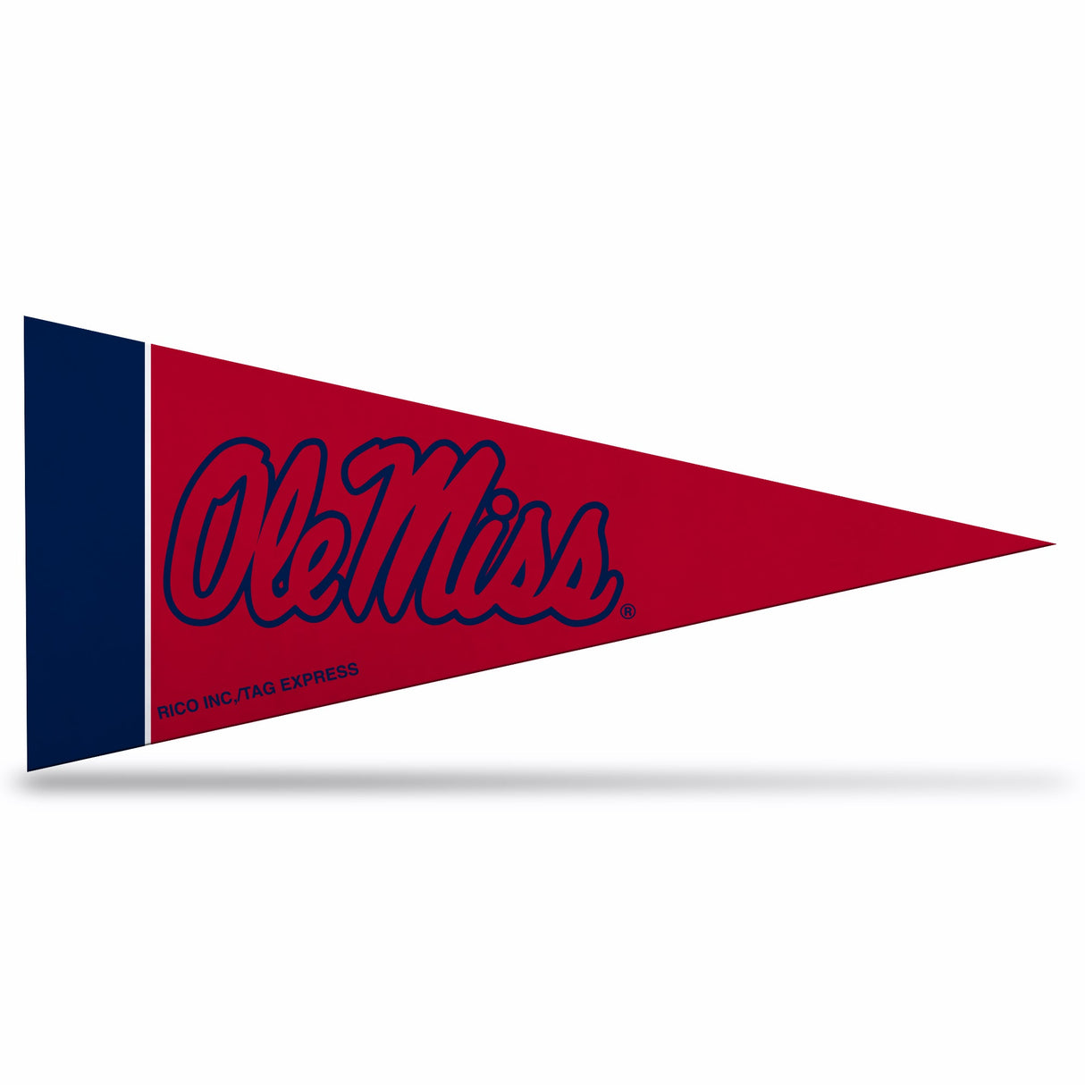 Mississippi Rebels, Mini Pennants Pack, Licensed by Rico