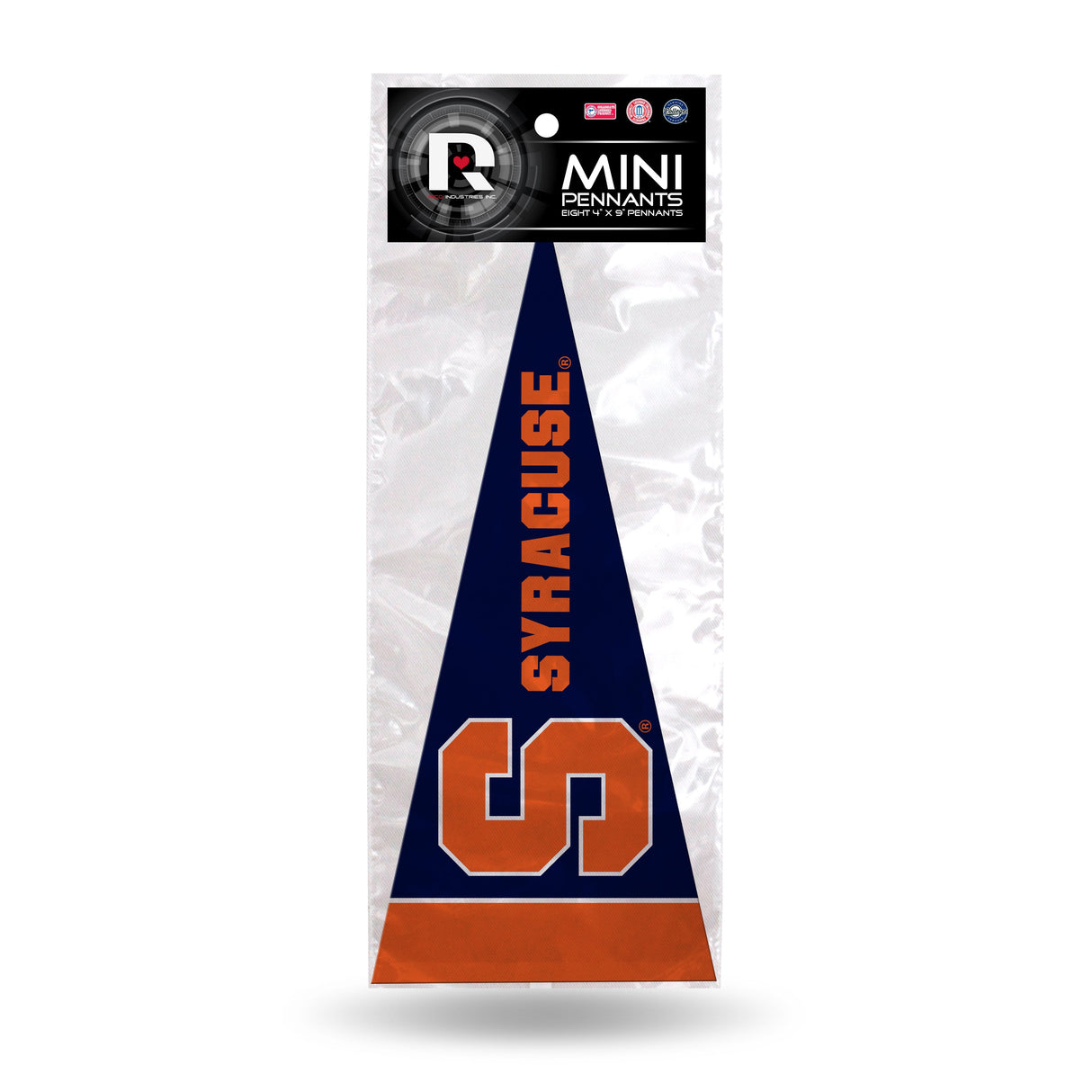 Syracuse Orange, Mini Pennants Pack, Licensed by Rico