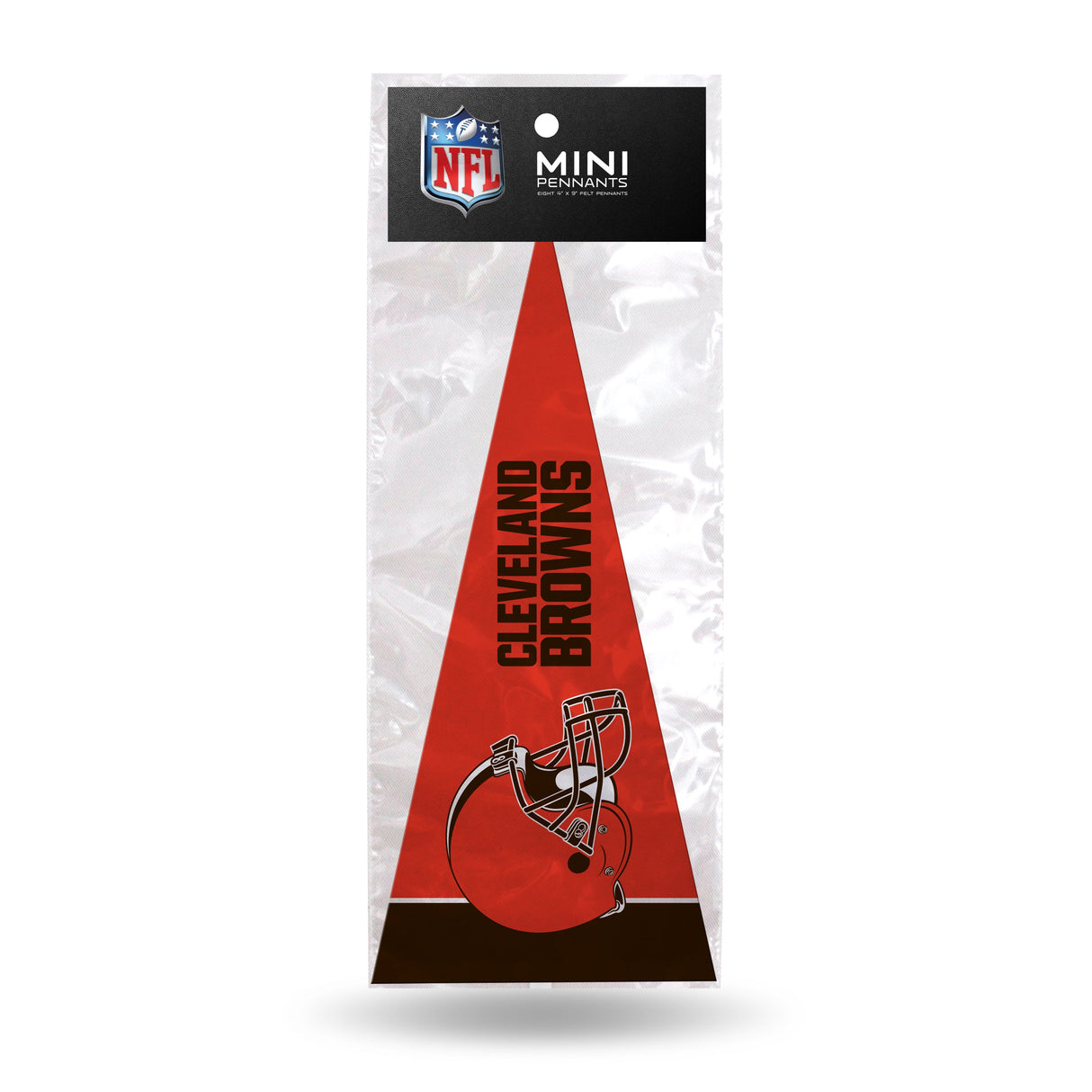 Cleveland Browns, Mini Pennants Pack, Licensed by Rico