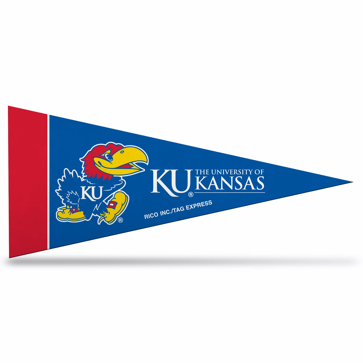 Kansas Jayhawks, Mini Pennants Pack, Licensed by Rico