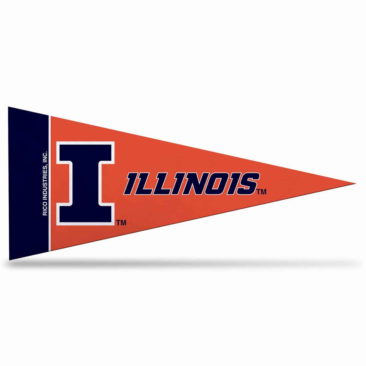 Illinois Fighting Illini, Mini Pennants Pack, Licensed by Rico