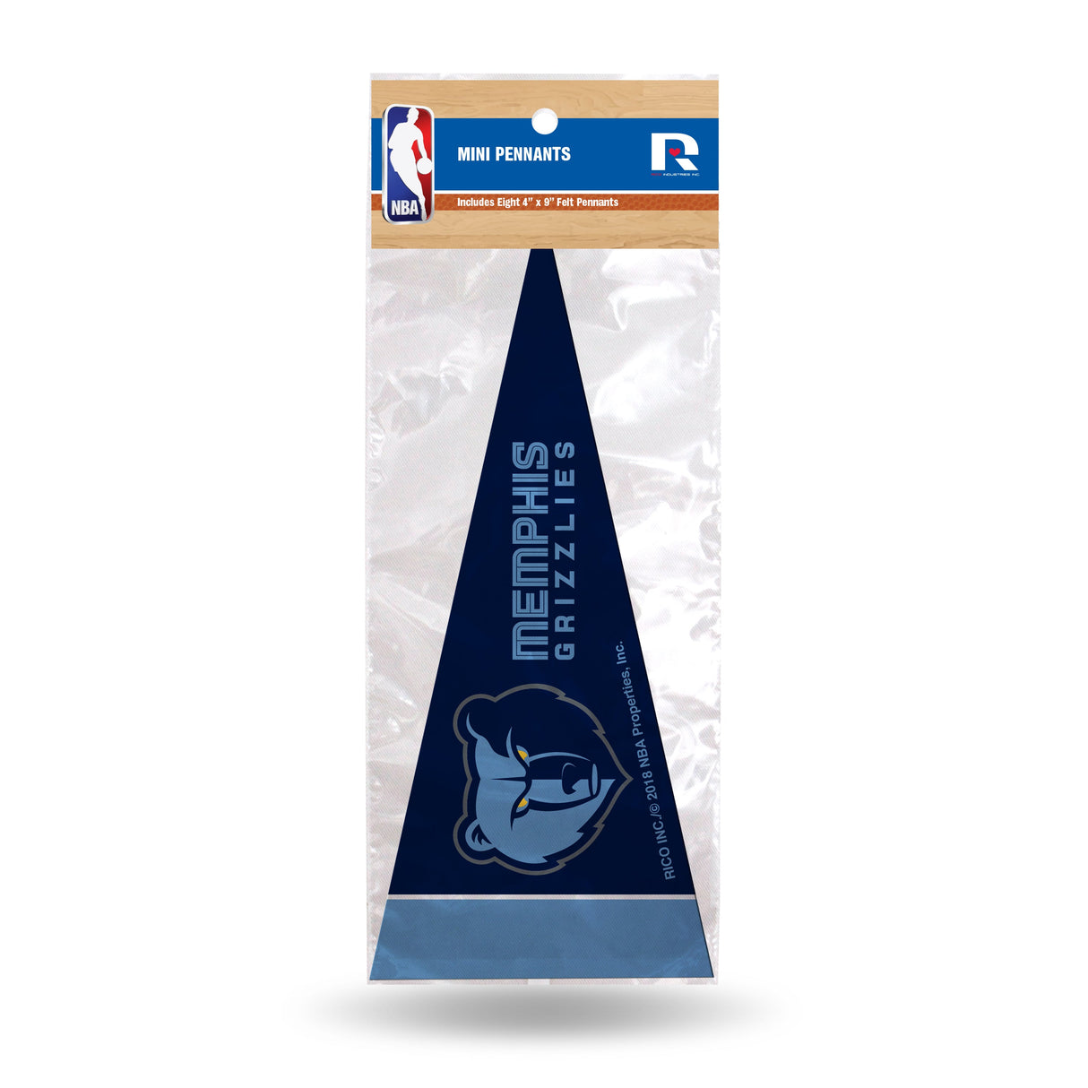 Memphis Grizzlies Mini Pennants Pack