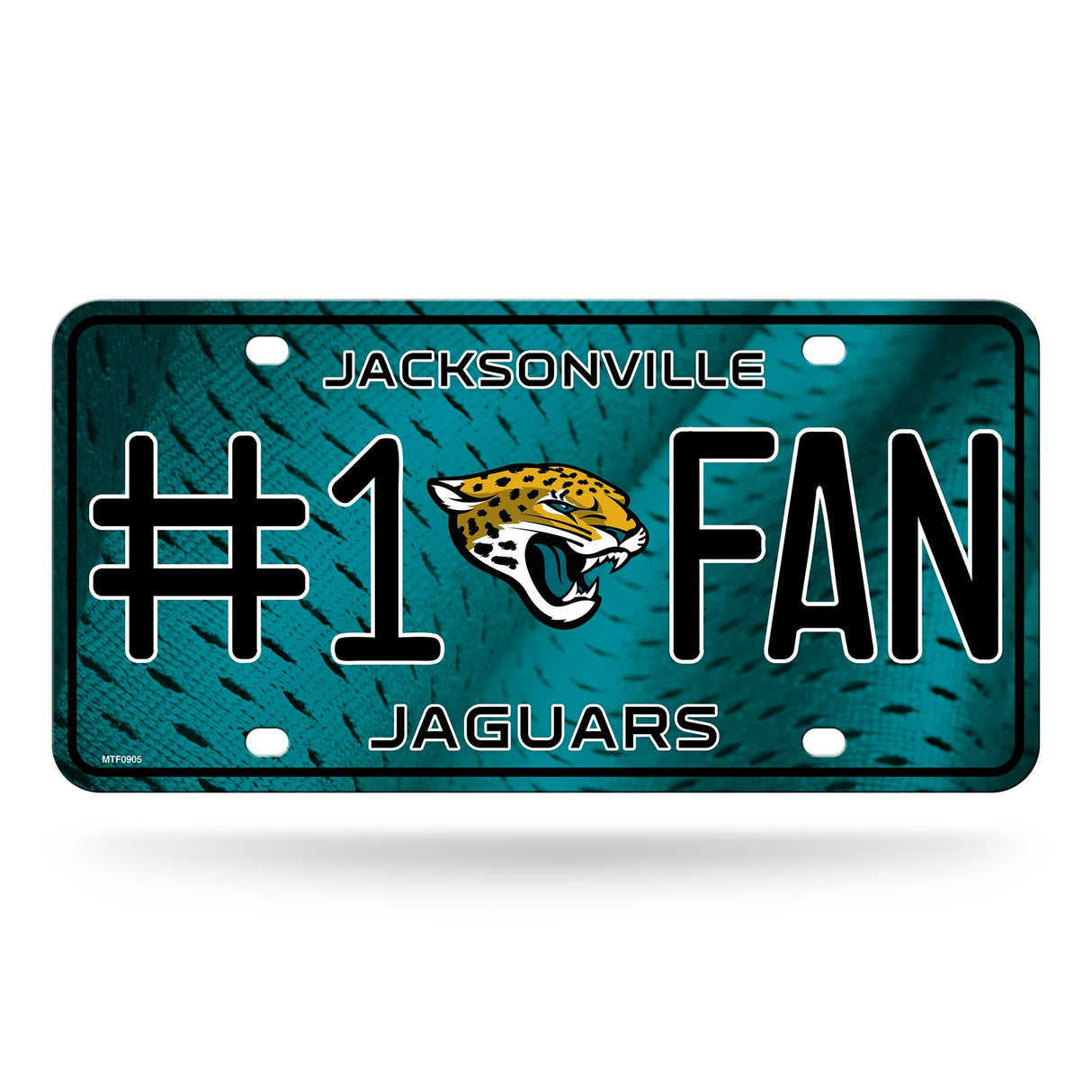 Jacksonville Jaguars, MTF Metal Tag (#1 Fan), Licensed by Rico