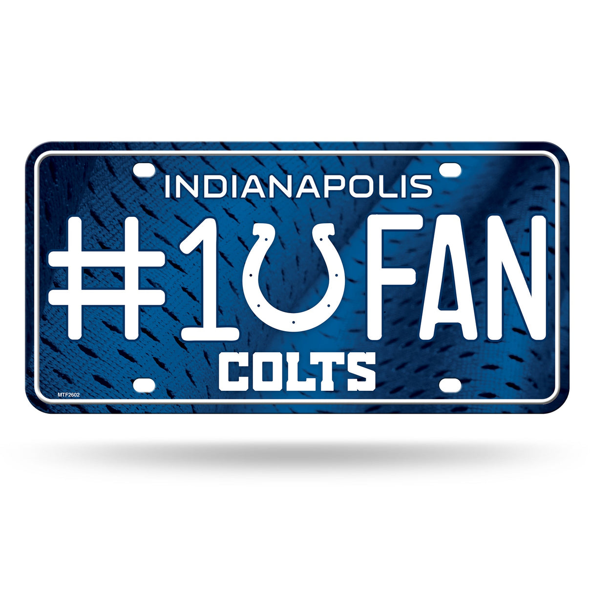 Indianapolis Colts, MTF Metal Tag (#1 Fan), Licensed by Rico