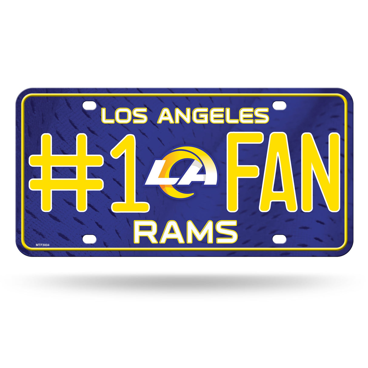 Los Angeles Rams, MTF Metal Tag (#1 Fan), Licensed by Rico