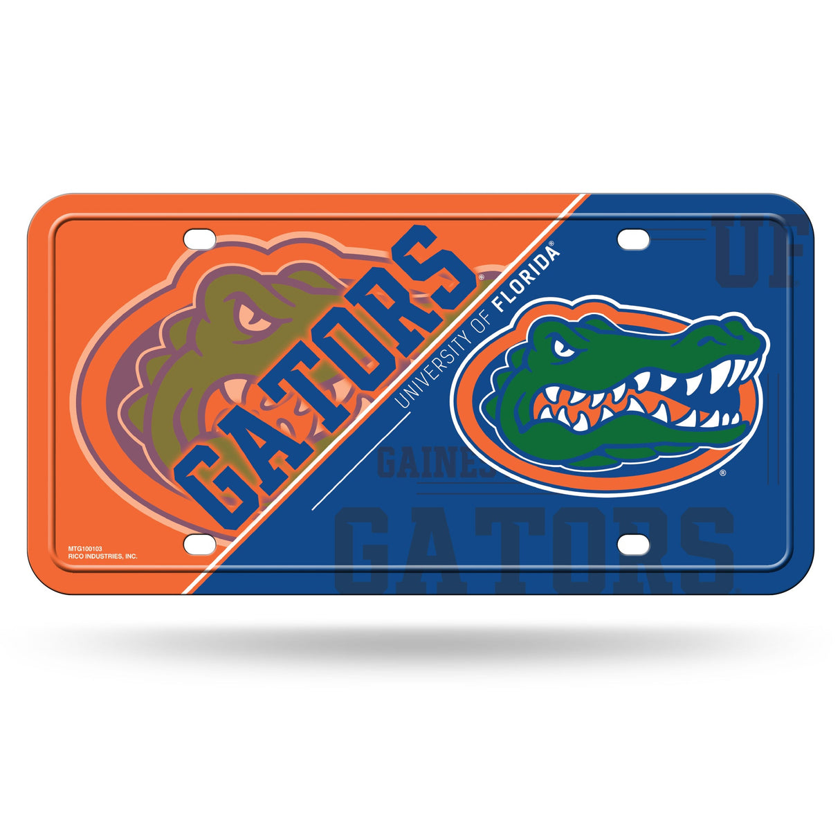 Florida Gators, MTG Metal Tag, Licensed by Rico