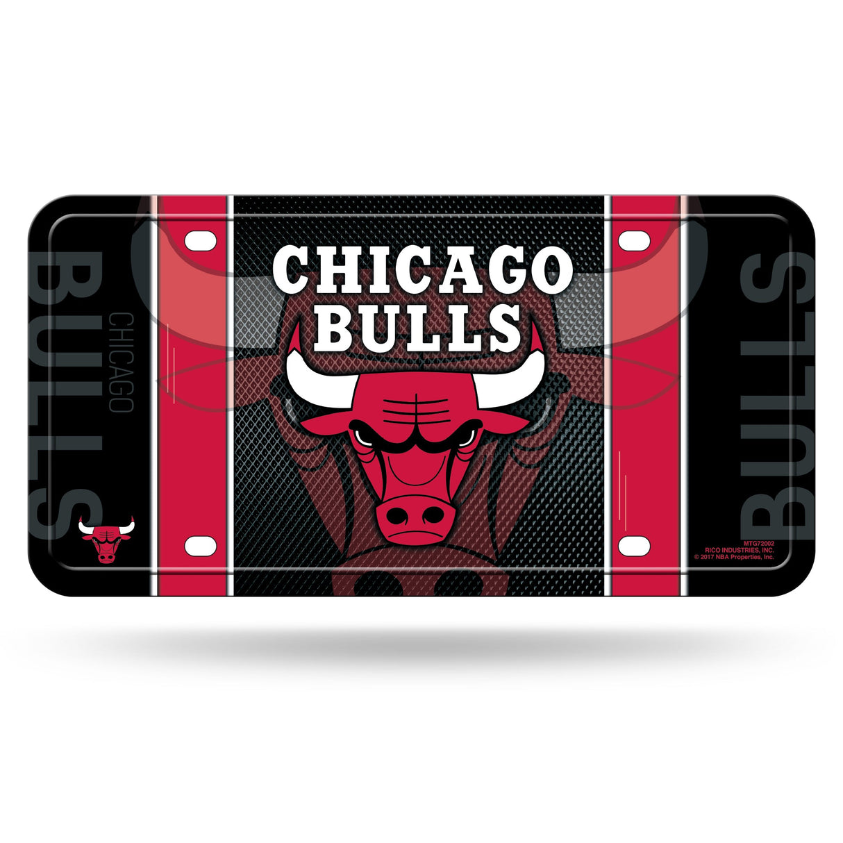 Chicago Bulls, MTG Metal Tag, Licensed by Rico