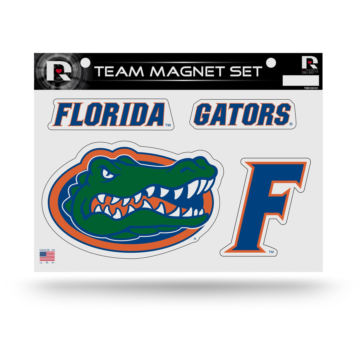 Florida Gators, TMS Team Magnet Sheet, Licensed by Rico