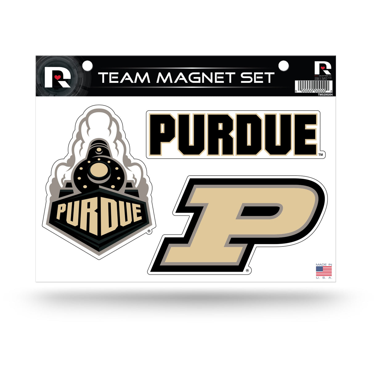 Purdue Boilermakers, TMS Team Magnet Sheet, Licensed by Rico