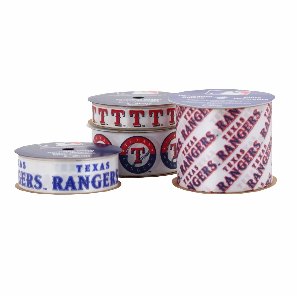 Texas Rangers MLB Ribbon 4 Pack